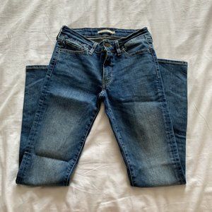 Levi's Skinny Jeans - Mid Rise Jeans - Levi's 711 - Size 27 (W27 L30)